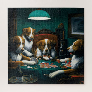 Dogs' Poker Game Legpuzzel