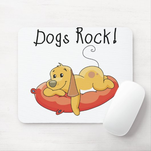 Dogs Rock Muismat (Met muis)