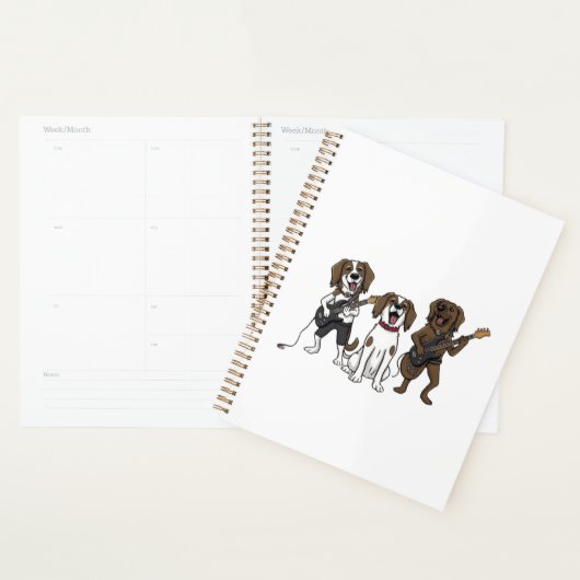 Dogs Rockband Planner (Display)