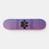 DOGS RULE skateboard (Horizontaal)