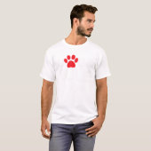 Dogs Rule T shirt voor mannen en vrouwen (Voorkant volledig)