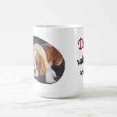 Dogs rule the world mug  koffiemok (Center)