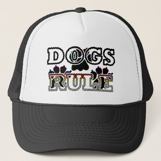 DOGS RULE TRUCKER PET (Voorkant)