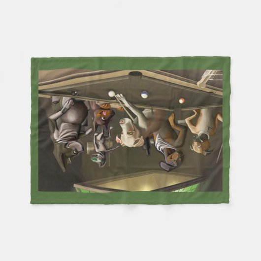 Dogs-speelgroep - Dogz Fleece Deken (Voorkant (Horizontaal))