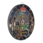 Dogs-speelpokerdartboard Dartbord (Voorkant Links)