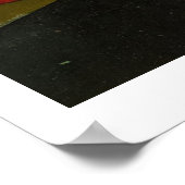 Dogs-speelpool - gecrateerd op zonsopgang poster (Hoek)