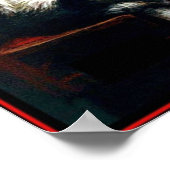 DOGS SPEELT POKER  C M Coolidge Print (Hoek)