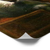 DOGS SPEELT POKER EEN Vriend in nood Cassius Marc Poster (Hoek)