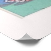 Dogs Spelen Biljart Poster (Hoek)