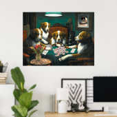 Dogs Speling Mah Jongg Poster (Thuiskantoor)