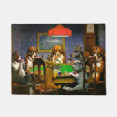 Dogs Spelling Poker Deurmat (Voorkant)