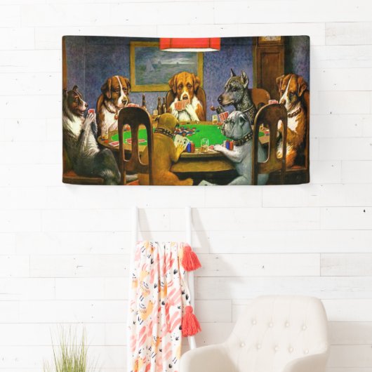 Dogs Spelling Poker Spandoek (Insitu)