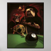 Dogs-spelpool - de oogbal poster (Voorkant)