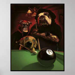 Dogs-spelpool - de oogbal poster