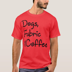 Dogs, stof en staafjes voor vrouwen, met kletskuik t-shirt