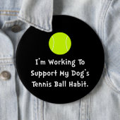 Dogs Tennis Ball Ronde Button 6,0 Cm (In situ)