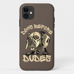 DOGS VÓÓR DUDES-cadeau voor grappige hondenbeagles Case-Mate iPhone Case