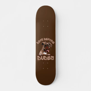 DOGS VÓÓR DUDES Olde English Bulldog grappdog Persoonlijk Skateboard