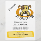 Dogsitbevordering Flyer (Voorkant)