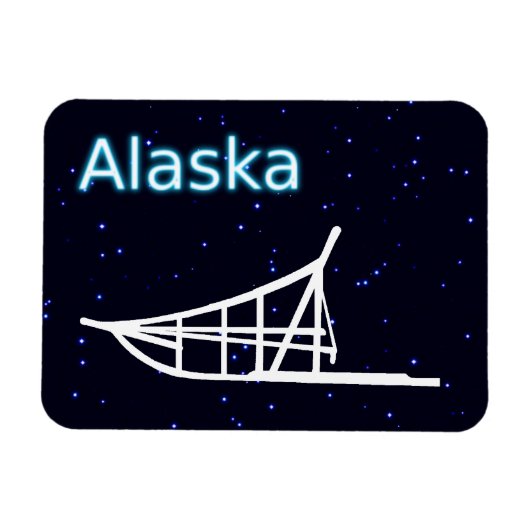 Dogsled Magneet (Horizontaal)