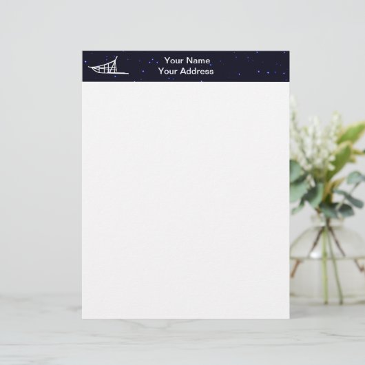 Dogsled Persoonlijk Briefhoofd (Staand voorkant)