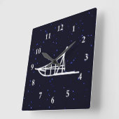 Dogsled Vierkante Klok (Hoek)