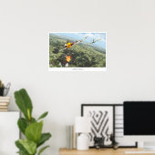 Dogstrijd over Europa Poster (Thuiskantoor)