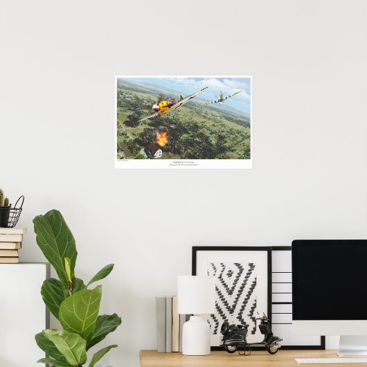 Dogstrijd over Europa Poster (Thuiskantoor)