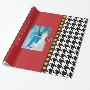 Dogtand- en thuisproducten voor kerstmis cadeaupapier