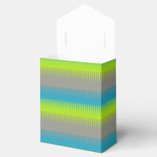 Dogtanden blauwgroen grijs groen dank je cadeaudoo bedankdoosjes (Geopend)