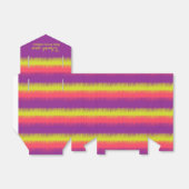 Dogtoog paarse roze limoen dank je cadeaudoos bedankdoosjes (Uitgevouwen)