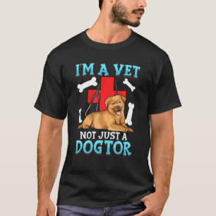 Dogtor Geïnspireerde veterinaire gerelateerde Vet T-shirt
