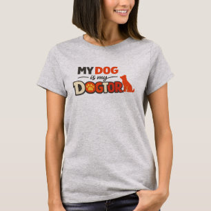 Dogtor Pun Design Cute Hond Liefhebber Cadeau Idee T-shirt