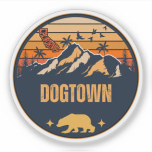 Dogtown, California Sticker