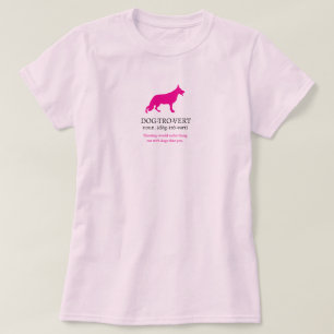 Dogtrovert Duitse Herdershond T-shirt