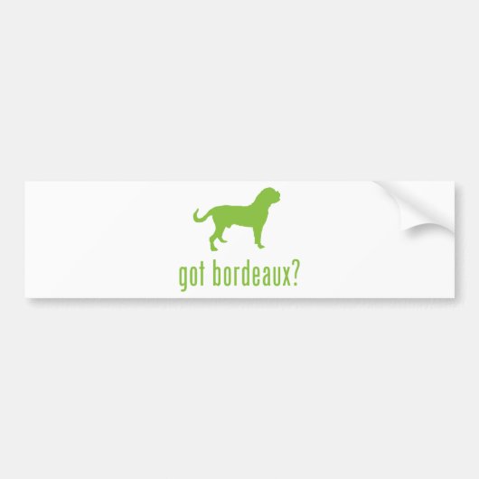 Dogue de Bordeaux Bumpersticker (Voorkant)