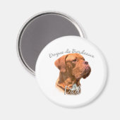 Dogue de Bordeaux Dad 2 Magneet (Voorkant / Achterkant)