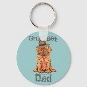 Dogue de Bordeaux Dad Sleutelhanger