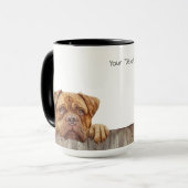 Dogue de Bordeaux Dog Mok (Voorkant links)