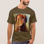 Dogue de Bordeaux Dog T-shirt (Voorkant)