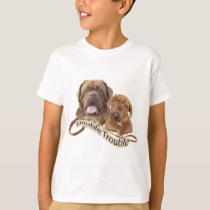 Dogue De Bordeaux Dubbele probleemoplossing T-shirt