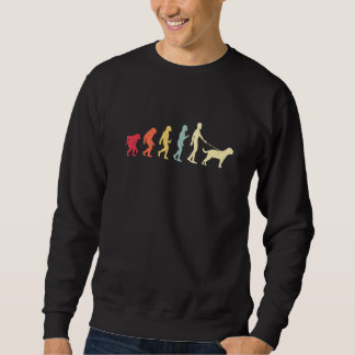 Dogue de Bordeaux Evolutie Retro Vintage Trui
