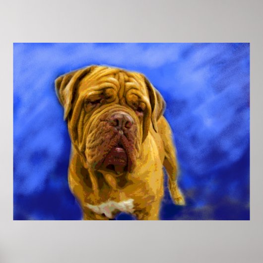 Dogue de Bordeaux Fine Art Prints (Voorkant)