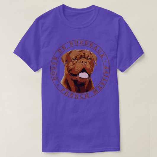 Dogue de Bordeaux French Mastiff (14) T-shirt (Design voorkant)