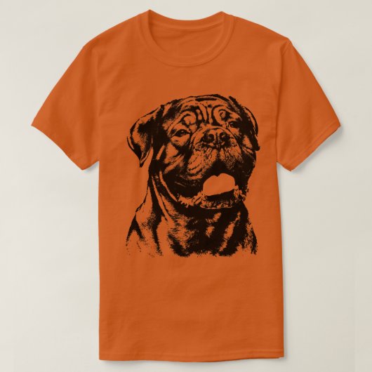 Dogue de Bordeaux French Mastiff (6) T-shirt (Design voorkant)