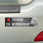 Dogue De Bordeaux - French Mastiff Bumpersticker (Op auto)