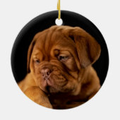 Dogue de Bordeaux - French Mastiff Keramisch Ornament (Achterkant)