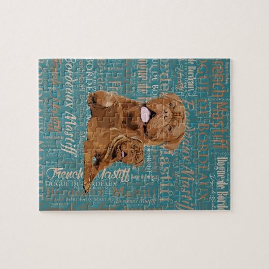 Dogue de Bordeaux - French Mastiff Legpuzzel (Horizontaal)