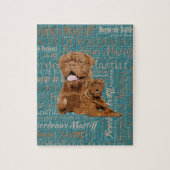 Dogue de Bordeaux - French Mastiff Legpuzzel (Verticaal)