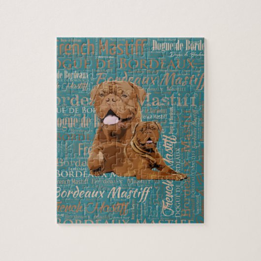 Dogue de Bordeaux - French Mastiff Legpuzzel (Verticaal)